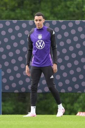 Jamal Musiala (Deutschland Germany) - Blankenhain 29.05.2024: Trainingslager der Deutschen Nationalmannschaft zur EM-Vorbereitung, Golf Resort Weimarer Land