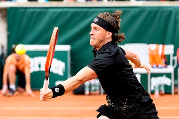 TENNIS - French Open 2024 PARIS,FRANCE,29.MAY.24 - TENNIS - ATP, Tennis Herren World Tour, French Open, Roland Garros, Grand Slam. Image shows Sam Weissborn (AUT).  GEPAxpictures xPatrickxSteiner