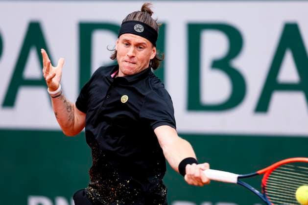 TENNIS - French Open 2024 PARIS,FRANCE,29.MAY.24 - TENNIS - ATP, Tennis Herren World Tour, French Open, Roland Garros, Grand Slam. Image shows Sam Weissborn (AUT).  GEPAxpictures xPatrickxSteiner
