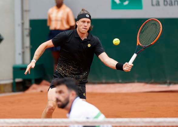 Romain Arneodo Sam Weissborn, Herren Doppel Tennis - French Open 2024 - Roland Garros - Paris - - France - 29 May 2024. Copyright: xJuergenxHasenkopfx