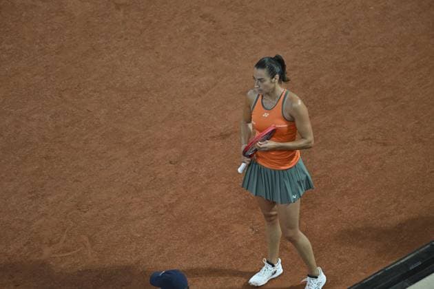 Sofia Kenin (USA) Vs Caroline Garcia (FRA) TENNIS : Roland Garros 2024 - 29 05 2024 MichaelBaucher Panoramic 