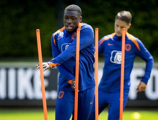 ZEIST - Brian Brobbey during a training session of the Dutch national team, Nationalteam at the KNVB Campus on May 29, 2024 in Zeist, the Netherlands. The Dutch national team is preparing for the European Football Championship in Germany. ANP KOEN VAN WEEL UEFA EURO, EM, Europameisterschaft,Fussball 2024 Germany 2024 xVIxANPxSportx xxANPxIVx 499866090 originalFilename: 499866090.jpg