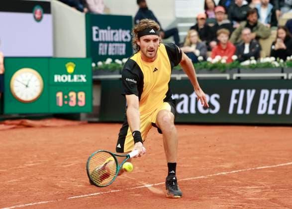 Stefanos Tsitsipas (GRE) Tennis - French Open 2024 - Roland Garros - Paris - - France - 29 May 2024. Copyright: xJuergenxHasenkopfx