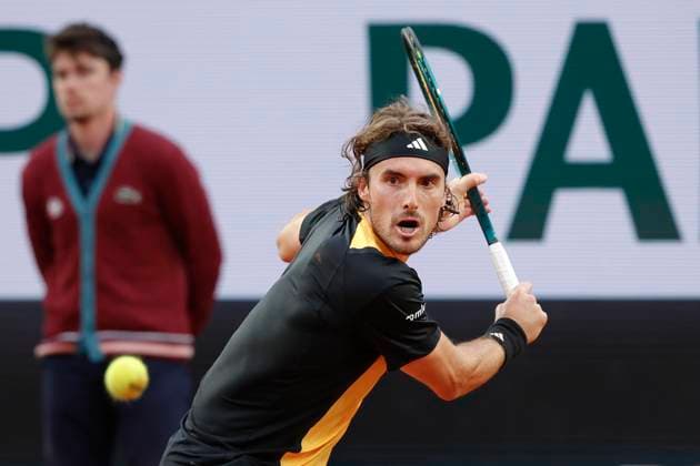 Stefanos Tsitsipas (GRE) Tennis - French Open 2024 - Roland Garros - Paris - - France - 29 May 2024. Copyright: xJuergenxHasenkopfx
