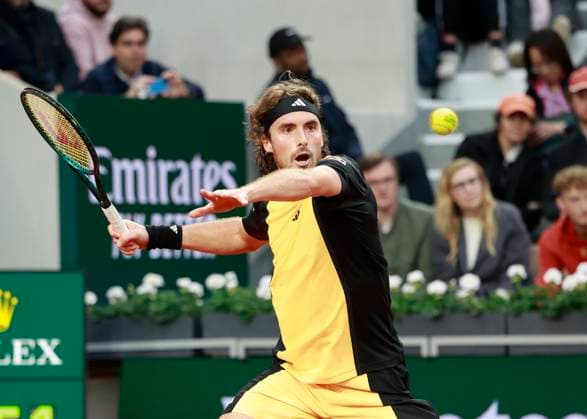 Stefanos Tsitsipas (GRE) Tennis - French Open 2024 - Roland Garros - Paris - - France - 29 May 2024. Copyright: xJuergenxHasenkopfx