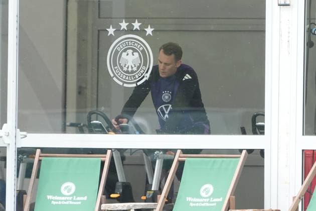 Torwart Goalie Manuel Neuer (Deutschland Germany) - Blankenhain 29.05.2024: Trainingslager der Deutschen Nationalmannschaft zur EM-Vorbereitung, Golf Resort Weimarer Land