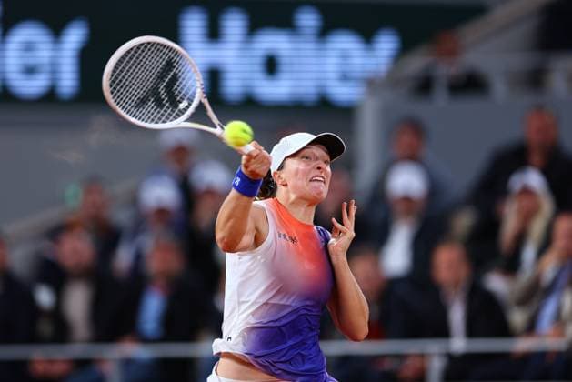 2024.05.29 Paryz Tenis French Open Roland Garros 2024 Iga Swiatek - Naomi Osaka N Z Iga Swiatek Foto Pawel Andrachiewicz PressFocus 2024.05.29 Paris Tennis French Open Roland Garros 2024 Iga Swiatek - Naomi Osaka Iga Swiatek Photo Pawel Andrachiewicz PressFocus NEWSPIX.PL --- Newspix.pl POLAND OUT!  20240529_PF_PA297