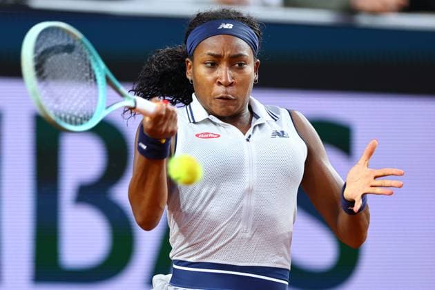 2024.05.29 Paryz Tenis French Open Roland Garros 2024 Coco Gauff - Tamara Zidansek N Z Coco Gauff Foto Pawel Andrachiewicz PressFocus 2024.05.29 Paris Tennis French Open Roland Garros 2024 Coco Gauff - Tamara Zidansek Coco Gauff Photo Pawel Andrachiewicz PressFocus NEWSPIX.PL --- Newspix.pl POLAND OUT!  20240529_PF_PA358
