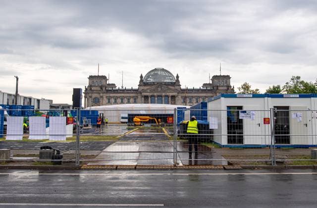 Fussball, Saison 2023 2024, Europameisterschaft, die Adidas-Arena am Reichstag, 30.05. 2024, Copyright: xSebastianxRäppold MatthiasxKochx