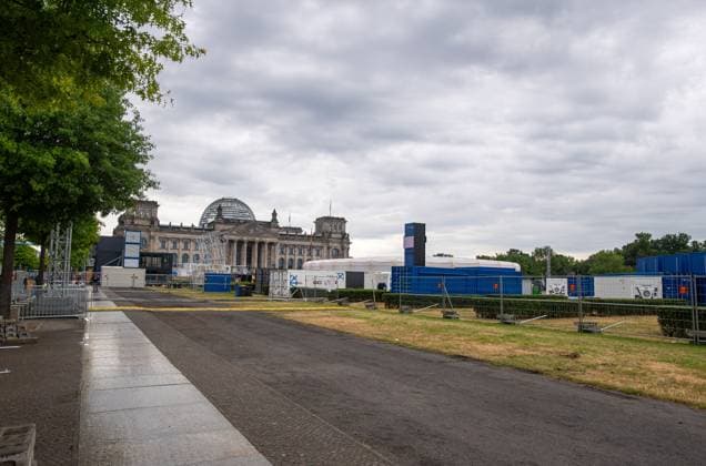 Fussball, Saison 2023 2024, Europameisterschaft, die Adidas-Arena am Reichstag, 30.05. 2024, Copyright: xSebastianxRäppold MatthiasxKochx