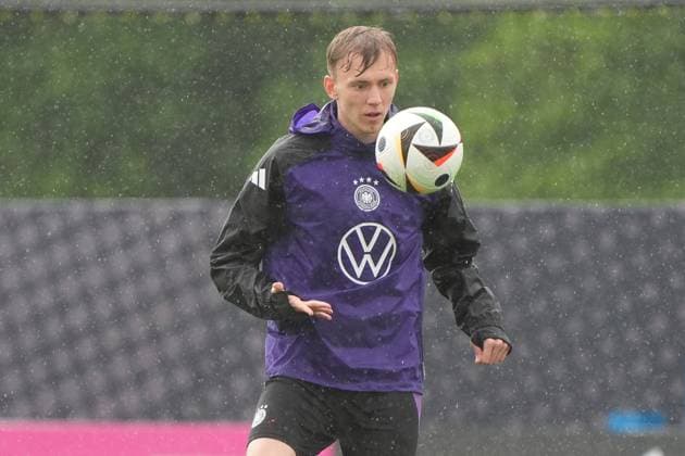 Maximilian Beier (Deutschland Germany) - Blankenhain 30.05.2024: Trainingslager der Deutschen Nationalmannschaft zur EM-Vorbereitung, Golf Resort Weimarer Land