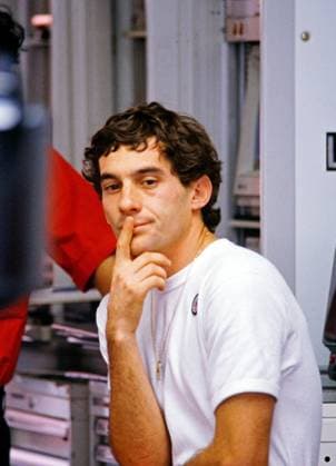 Formel 1 Hockenheimring 1989 Ayrton Senna Hockenheim Baden-Württemberg Deutschland Hockenheimring *** Formula 1 Hockenheim Ring 1989 Ayrton Senna Hockenheim bath Wuerttemberg Germany Hockenheim Ring