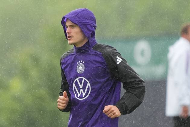 Florian Wirtz (Deutschland Germany) - Blankenhain 30.05.2024: Trainingslager der Deutschen Nationalmannschaft zur EM-Vorbereitung, Golf Resort Weimarer Land