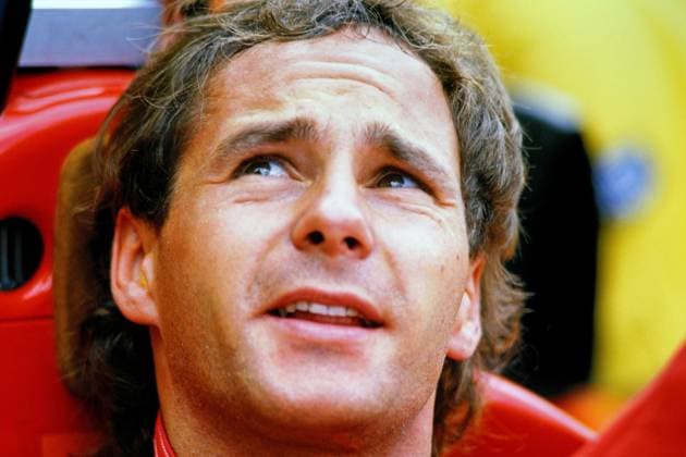 Formel 1 Hockenheimring 1989 Gerhard Berger Hockenheim Baden-Württemberg Deutschland Hockenheimring *** Formula 1 Hockenheim Ring 1989 Gerhard Berger Hockenheim bath Wuerttemberg Germany Hockenheim Ring