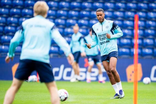 Mathias Zanka Joergensen. The danish national football team trains at Broendby Stadium on Thursday, May 30, 2024.. The team is preparing for the UEFA EURO, EM, Europameisterschaft,Fussball 2024 European Football Championship (Photo: Ida Marie Odgaard Ritzau Scanpix) , Broendby Denmark Copyright: RitzauxScanpix IdaxMariexOdgaardx spdk20240530-114039-L