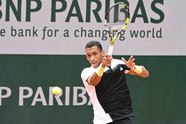 Felix Auger-Aliassime (CAN) TENNIS : Roland Garros 2024 - 30 05 2024 MichaelBaucher Panoramic 