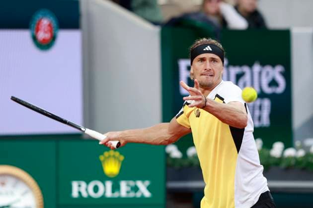 Alexander Zverev (GER) Tennis - French Open 2024 - Roland Garros - Paris - - France - 30 May 2024. Copyright: xJuergenxHasenkopfx