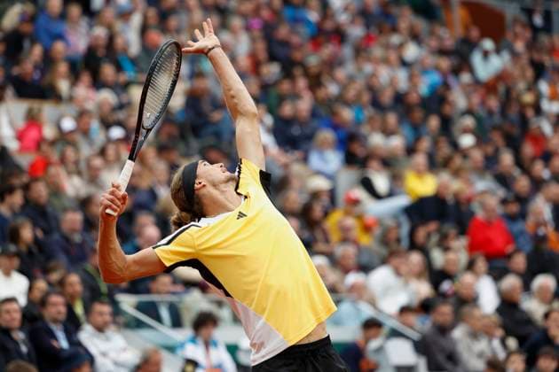 Alexander Zverev Tennis - French Open 2024 - Roland Garros - Paris - - France - 30 May 2024. Copyright: xJuergenxHasenkopfx
