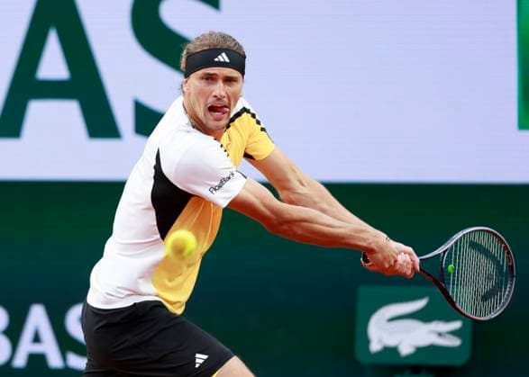 Alexander Zverev Tennis - French Open 2024 - Roland Garros - Paris - - France - 30 May 2024. Copyright: xJuergenxHasenkopfx