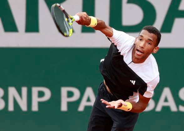 Felix Auger-Aliassime (CAN) Tennis - French Open 2024 - Roland Garros - Paris - - France - 30 May 2024. Copyright: xJuergenxHasenkopfx