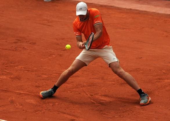 RECORD DATE NOT STATED Paris 30.05.2024 Roland Garros Hubert Hurkacz vs. Brandon Nakashima Fot. Piotr Figura Newspix.pl --- Newspix.pl  300524figura_017
