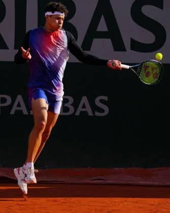 Ben Shelton in second round action French Open Tennis, Day 5, Tennis, Roland Garros, Paris, France - 30 May 2024  Copyright: xJavierxGarcia Shutterstockx 14513421ch