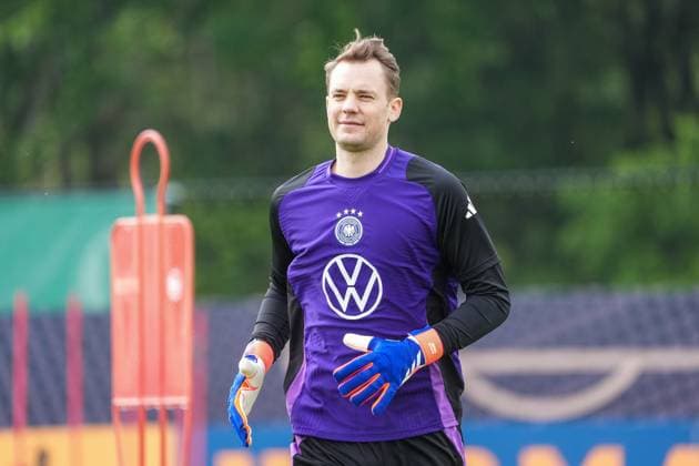 Torwart Goalie Manuel Neuer (Deutschland Germany) - Blankenhain 31.05.2024: Trainingslager der Deutschen Nationalmannschaft zur EM-Vorbereitung, Golf Resort Weimarer Land