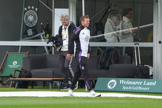 Bundestrainer Julian Nagelsmann (Deutschland Germany) - Blankenhain 31.05.2024: Trainingslager der Deutschen Nationalmannschaft zur EM-Vorbereitung, Golf Resort Weimarer Land