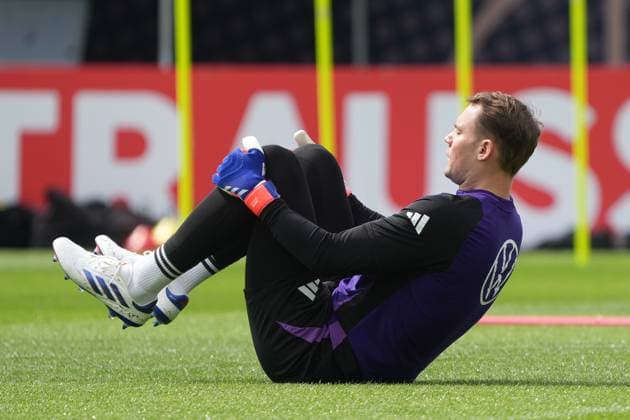 Torwart Goalie Manuel Neuer (Deutschland Germany) - Blankenhain 31.05.2024: Trainingslager der Deutschen Nationalmannschaft zur EM-Vorbereitung, Golf Resort Weimarer Land