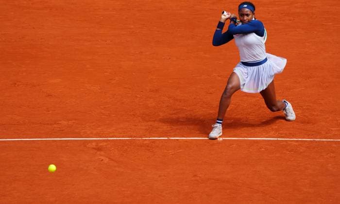 Coco Gauff in third round action French Open Tennis, Day 6, Tennis, Roland Garros, Paris, France - 31 May 2024  Copyright: xJavierxGarcia Shutterstockx 14516281h