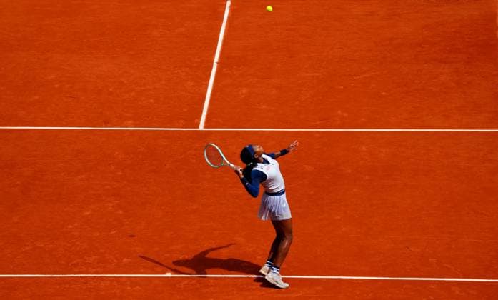 Coco Gauff in third round action French Open Tennis, Day 6, Tennis, Roland Garros, Paris, France - 31 May 2024  Copyright: xJavierxGarcia Shutterstockx 14516281j