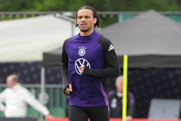 Leroy Sane - Blankenhain 31.05.2024: Trainingslager der Deutschen Nationalmannschaft zur EM-Vorbereitung, Golf Resort Weimarer Land