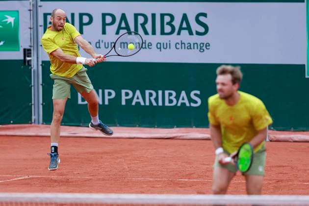 Kevin Krawietz, Tim Puetz, Herren Doppel Tennis - French Open 2024 - Roland Garros - Paris - - France - 31 May 2024. Copyright: xJuergenxHasenkopfx