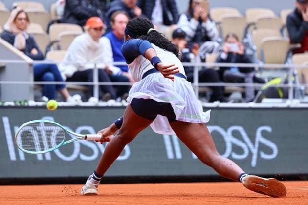 2024.05.31 Paryz Tenis French Open Roland Garros 2024 Coco Gauff - Dayana Yastremska N Z Coco Gauff Foto Pawel Andrachiewicz PressFocus 2024.05.31 Paris Tennis French Open Roland Garros 2024 Coco Gauff - Dayana Yastremska Coco Gauff Photo Pawel Andrachiewicz PressFocus NEWSPIX.PL --- Newspix.pl  20240531_PF_PA116