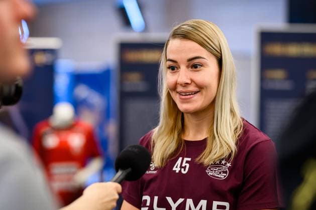 Budapest: EHF Final4 - SG BBM Bietigheim - Media Day Noemi Hafra (Bietigheim) Budapest Ungarn Ungarn