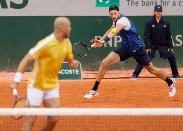 Constantin Frantzen, Hendrik Jebens, Herren Doppel Tennis - French Open 2024 - Roland Garros - Paris - - France - 31 May 2024. Copyright: xJuergenxHasenkopfx