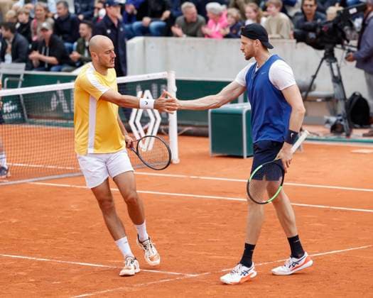Constantin Frantzen, Hendrik Jebens, Herren Doppel Tennis - French Open 2024 - Roland Garros - Paris - - France - 31 May 2024. Copyright: xJuergenxHasenkopfx