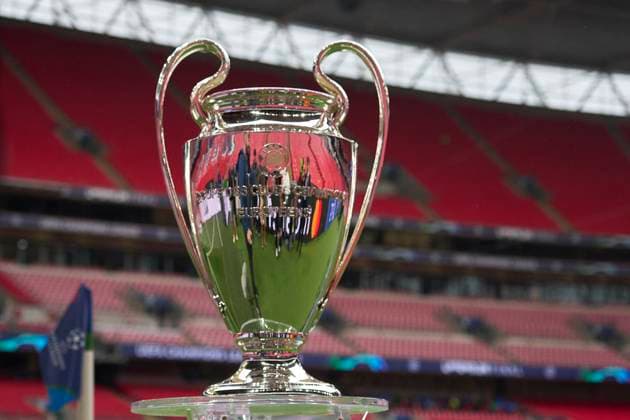 Real Madrid CF Training Session And press conference, PK, Pressekonferenz - UEFA Champions League Final 2023 24 The trophy during a training session ahead of their UEFA Champions League 2023 24 final match against Borussia Dortmund at Wembley Stadium on May 31, 2024 in London, United Kingdom. London England United Kingdom  Copyright: xJosexBretonx originalFilename:breton-realmadr240531_nptB2.jpg