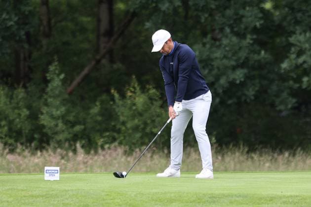 Golf: European Open 2024, Winsen Luhe, 31.05.2024 Adrien Saddier (FRA)