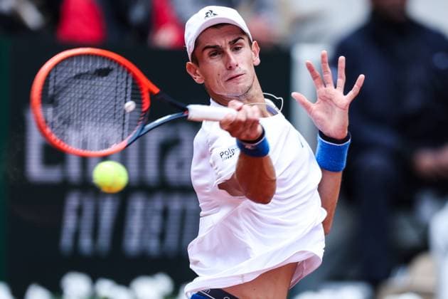 Sport Bilder des Tages 2024 French Open - Day 6 Matteo Arnaldi is playing against Andrey Rublev in the men s singles at the Roland Garros French Open tennis tournament in Paris, France, on May 31, 2024. Paris France  Copyright: xIbrahimxEzzatx originalFilename:ezzat-notitle240531_npoqo.jpg