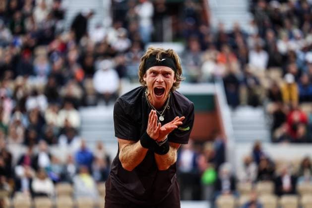 2024 French Open - Day 6 Andrey Rublev is playing against Matteo Arnaldi in the men s singles at the Roland Garros French Open tennis tournament in Paris, France, on May 31, 2024. Paris France  Copyright: xIbrahimxEzzatx originalFilename:ezzat-notitle240531_npQgq.jpg