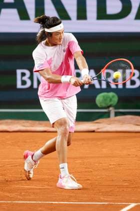 TENNIS - French Open 2024 PARIS,FRANCE,31.MAY.24 - TENNIS - ATP, Tennis Herren World Tour, French Open, Roland Garros, Grand Slam. Image shows Zhizhen Zhang (CHN).  GEPAxpictures xPatrickxSteiner