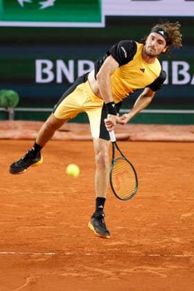 TENNIS - French Open 2024 PARIS,FRANCE,31.MAY.24 - TENNIS - ATP, Tennis Herren World Tour, French Open, Roland Garros, Grand Slam. Image shows Stefanos Tsitsipas (GRE).  GEPAxpictures xPatrickxSteiner