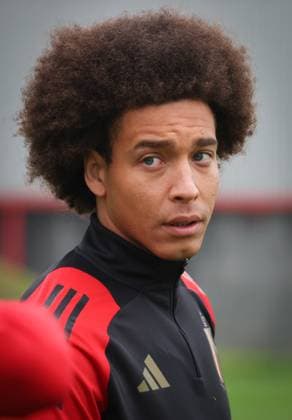 EURO 2024, Nationalteam Belgien Training Belgium s Axel Witsel pictured during a training session of the Belgian national soccer team Red Devils, at the Royal Belgian Football Association s training center in Tubize, Saturday 01 June 2024. The Red Devils are preparing for the Euro 2024 European Championships in Germany. VIRGINIExLEFOUR  x93772994x