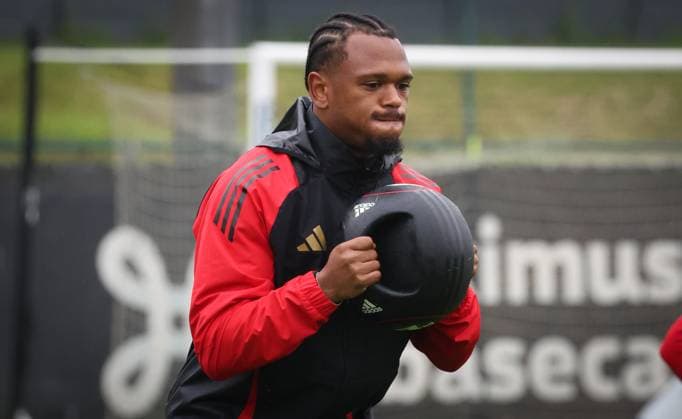 EURO 2024, Nationalteam Belgien Training Belgium s Lois Openda pictured in action during a training session of the Belgian national soccer team Red Devils, at the Royal Belgian Football Association s training center in Tubize, Saturday 01 June 2024. The Red Devils are preparing for the Euro 2024 European Championships in Germany. VIRGINIExLEFOUR  x93773012x