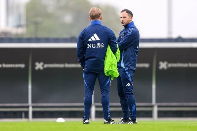 EURO 2024, Nationalteam Belgien Training Belgian National Football Team Media Activities 01 06 2024 TUBIZE, BELGIUM - JUNE 01 : Tedesco Domenico head coach of Belgium during a training session prior to the friendly matches against Montenegro, Luxemburg and Slovakia at the RBFA Headquarters on June 01, 2024 in Tubize, Belgium, 01 06 2024  Copyright: xTomasxSiskx