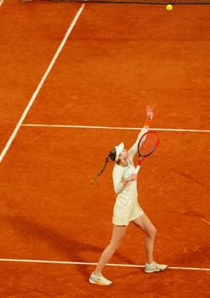 Elena Rybakina in third round action French Open Tennis, Day 7, Tennis, Roland Garros, Paris, France - 01 June 2024  Copyright: xJavierxGarcia Shutterstockx 14516291k
