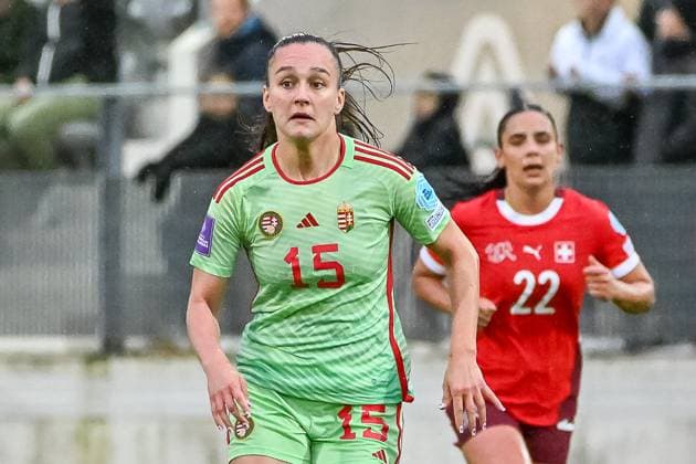 Diana Nemeth (Ungarn, 15) SUI, Schweiz - Ungarn, UEFA Womens Qualifier Euro 2025, Liga B, Gruppe 1, 3. Spieltag, 31.05.2024 SUI, Schweiz - Ungarn, UEFA Womens Qualifier Euro 2025, Liga B, Gruppe 1, 3. Spieltag, 31.05.2024 Biel Copyright: xEibner-Pressefoto ThomasxHessx EP_THS
