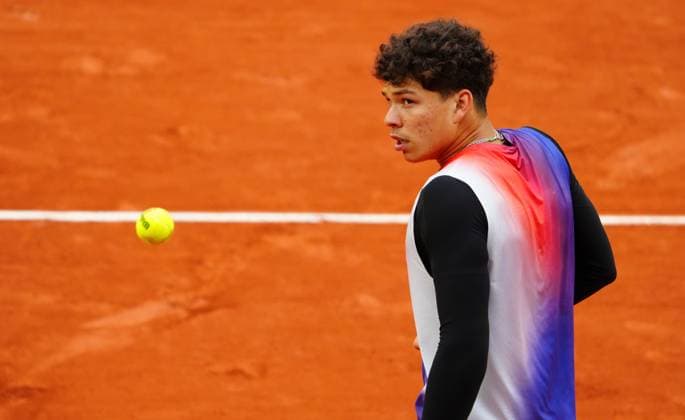Ben Shelton French Open Tennis, Day 7, Tennis, Roland Garros, Paris, France - 01 June 2024  Copyright: xJavierxGarcia Shutterstockx 14516291t