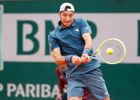 Jan-Lennard Struff (GER) Tennis - French Open 2024 - Roland Garros - Paris - - France - 1 June 2024. Copyright: xJuergenxHasenkopfx